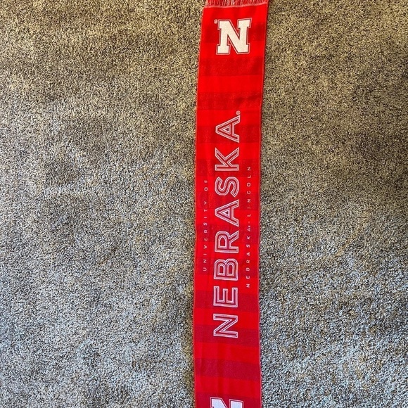 Nebraska Cornhuskers UNL Scarf go big red - Picture 4 of 8